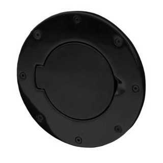 Klapka wlewu paliwa aluminiowa black Smittybilt | Szekla4x4