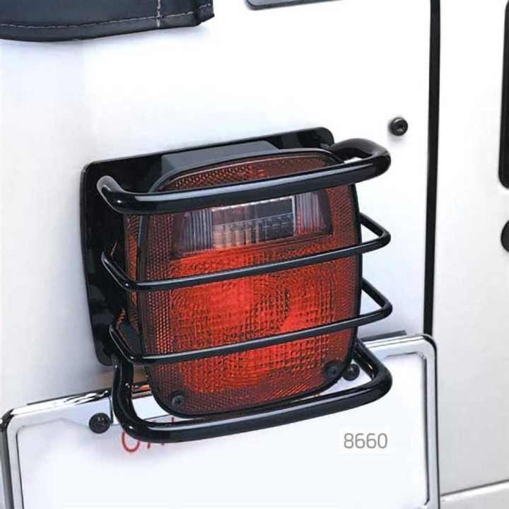 Osłony lamp stalowe tył do Wrangler LJ | Szekla4x4
