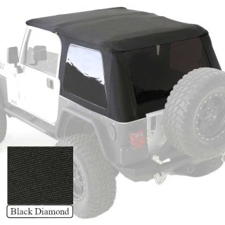 Soft top Slant Black Diamond Smittybilt | Szekla4x4