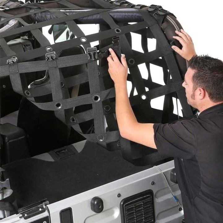 C.RES2 HD cargo restraint net Smittybilt | Szekla4x4