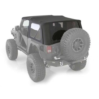 Soft top Black Diamond do Wrangler JK 2 Drzwi | Szekla4x4