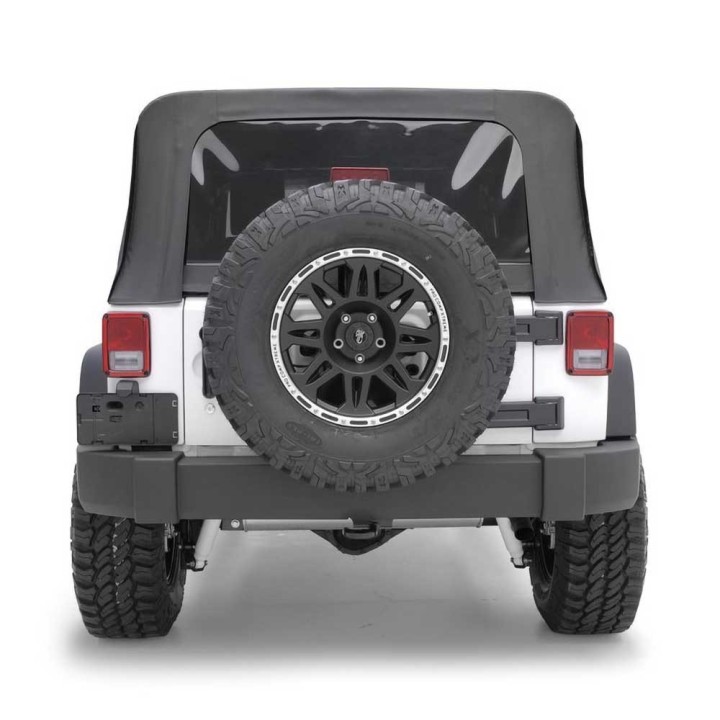 Soft top Black Diamond do Wrangler JK 2 Drzwi | Szekla4x4