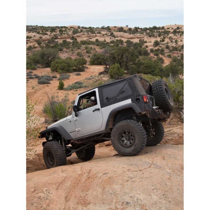 Soft top Black Diamond do Wrangler JK 2 Drzwi | Szekla4x4