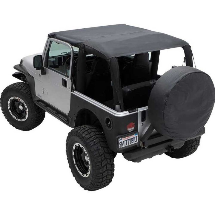 Soft top przedłużony Denim Black Smittybilt | Szekla4x4
