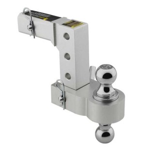 Hak holowniczy amerykański regulowany 0-6" z kulami 2"-2 5/6" Smittybilt