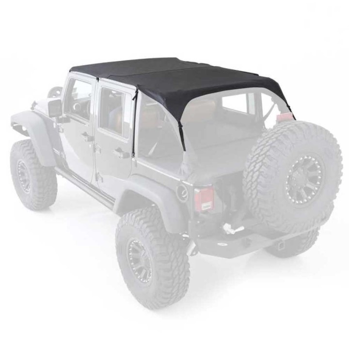Soft top przedłużony Black Diamond Smittybilt | Szekla4x4