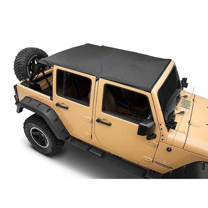 Soft top przedłużony Black Diamond Smittybilt | Szekla4x4
