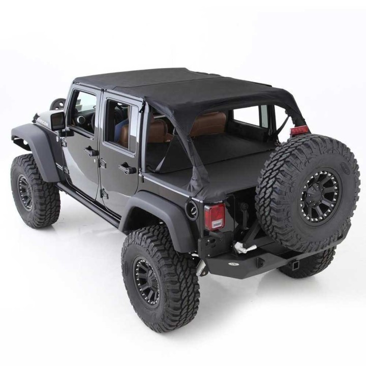 Soft top przedłużony Black Diamond Smittybilt | Szekla4x4