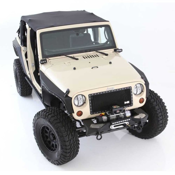 Soft top przedłużony Black Diamond Smittybilt | Szekla4x4