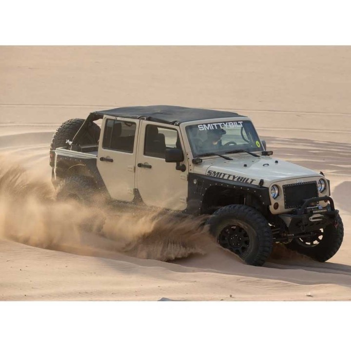 Soft top przedłużony Black Diamond Smittybilt | Szekla4x4