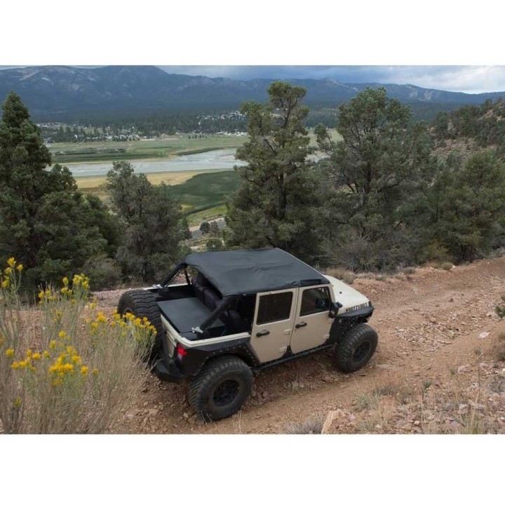 Soft top przedłużony Black Diamond Smittybilt | Szekla4x4