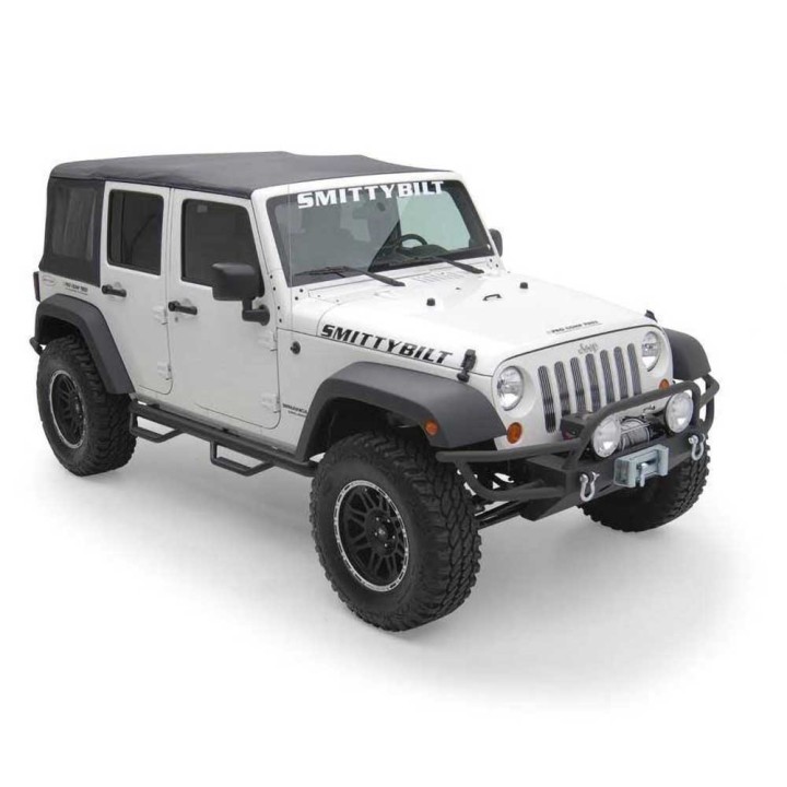 Progi, stopnie boczne black Smittybilt Nerf Steps - ujęcie 7