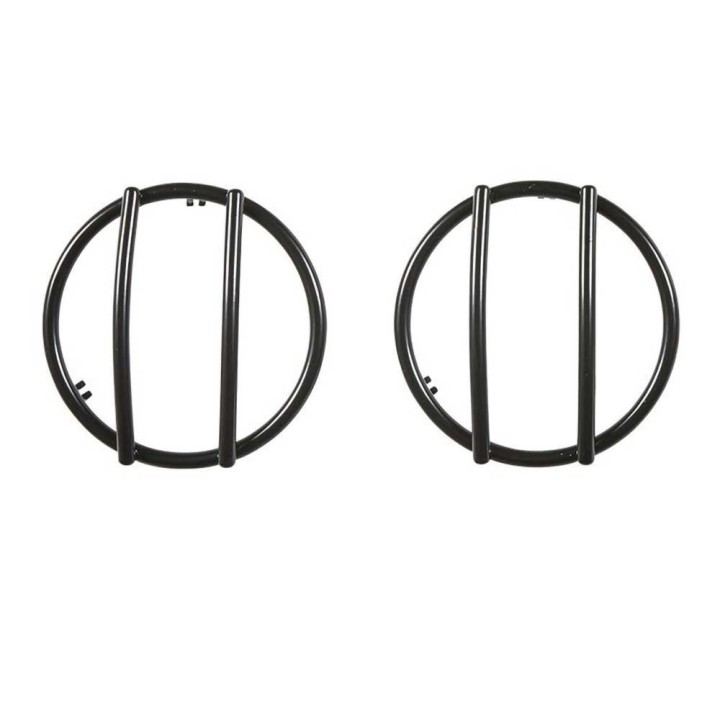 Black steel front turn signal guards Smittybilt | Szekla4x4