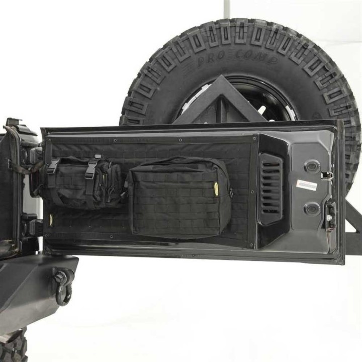 Pokrowiec klapy tył black do Wrangler JK 2 Drzwi | Szekla4x4