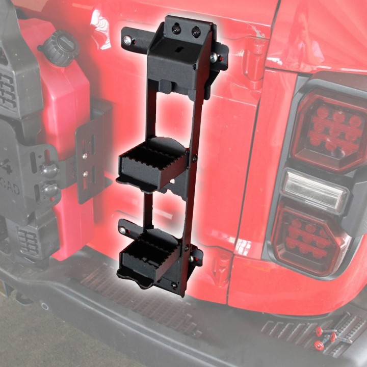 Folding tailgate hinge steps OFD for the New Bronco 2 Drzwi