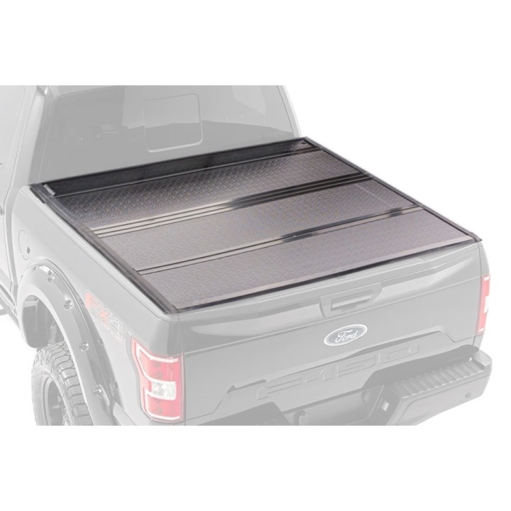 Twarda pokrywa paki tri-fold niski profil OFD | Szekla4x4