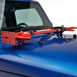 Mocowanie podnośnika hi-lift jack na maskę lub zawiasy drzwi