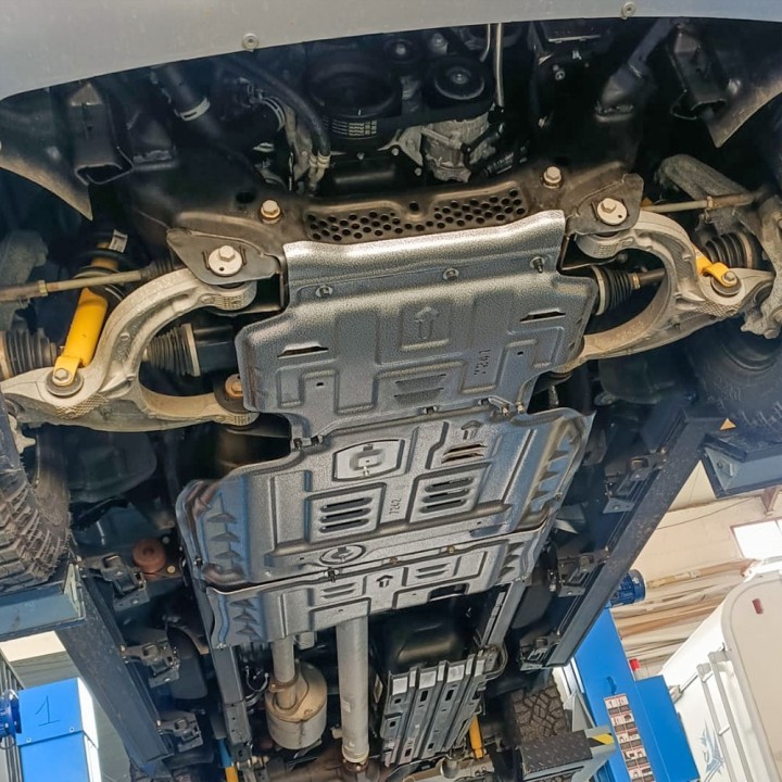 Steel skid plate set for the RAM 1500 DT | Szekla4x4
