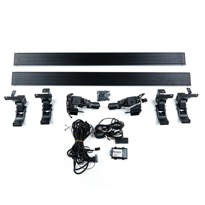 Electric running boards with LED lights GEN2 OFD | Szekla4x4