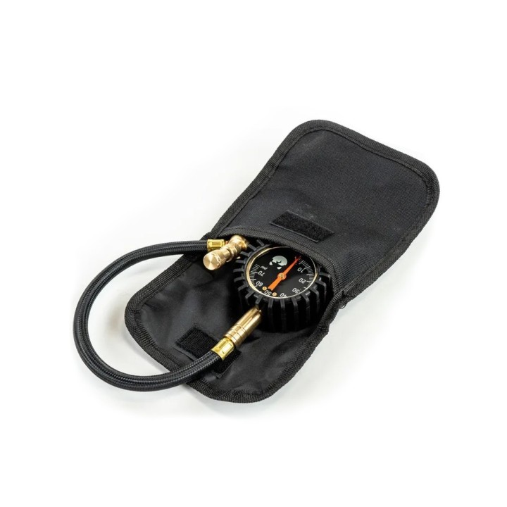 Tyre deflator with gauge OFD for the off-road vehicle