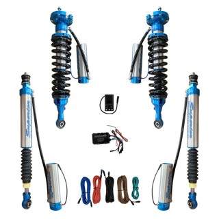 Zestaw amortyzatorów Superior Engineering 2.5 Reservoir Remote Adjustable ECDS Lift 3"