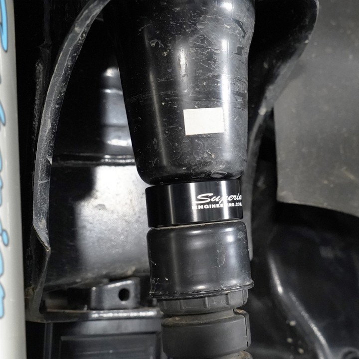 Front bump stop extensions 25 mm Superior Engineering