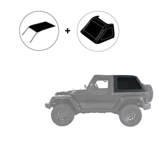 Kompletny dach miękki bezstelażowy typu Fastback Suntop