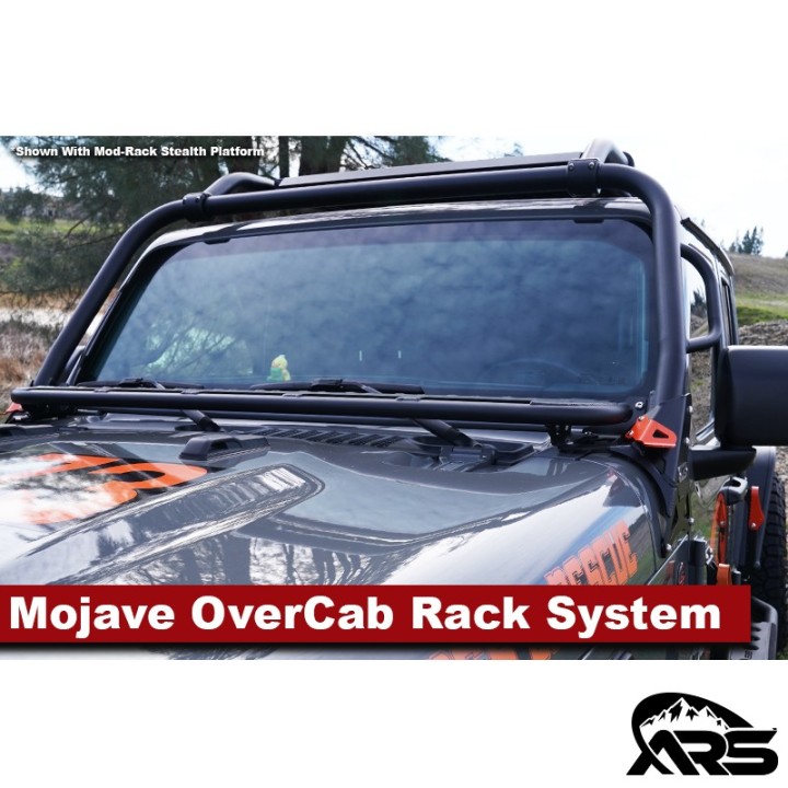 MetalCloak Bagażnik ARS OverCab Stealth z platformą, Jeep Gladiator JT - ujęcie 3