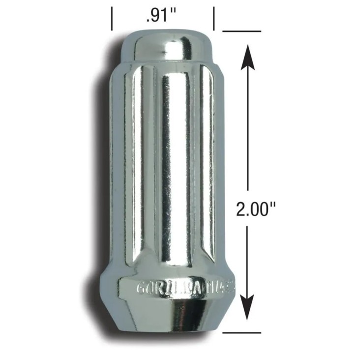 Nakrętki zabezpieczające zestaw do kół długie M14x1,5