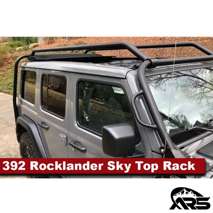 MetalCloak Bagażnik ARS Rocklander 4-drzwiowy pod dach Sky One-Touch, Jeep Wrangler JL 392