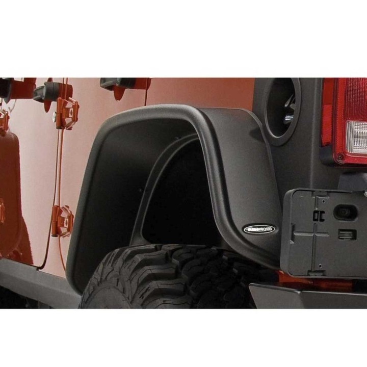 Front and rear fender flares fender standard width