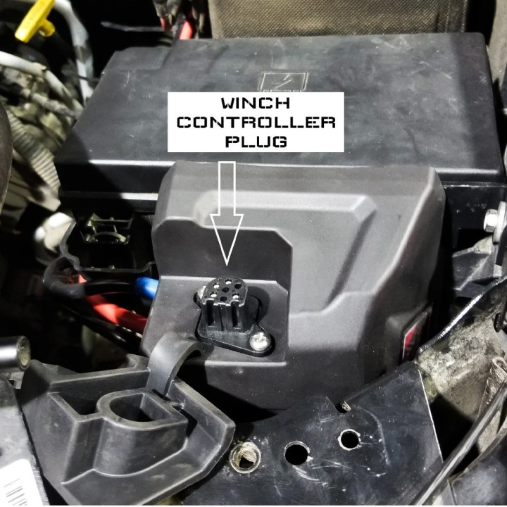 Winch mounting plate for the RAM 1500 Classic DS | Szekla4x4