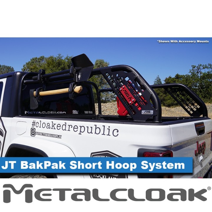 MetalCloak Bagażnik skrzyni BakPak z niskim pałąkiem, Jeep Gladiator JT - ujęcie 3