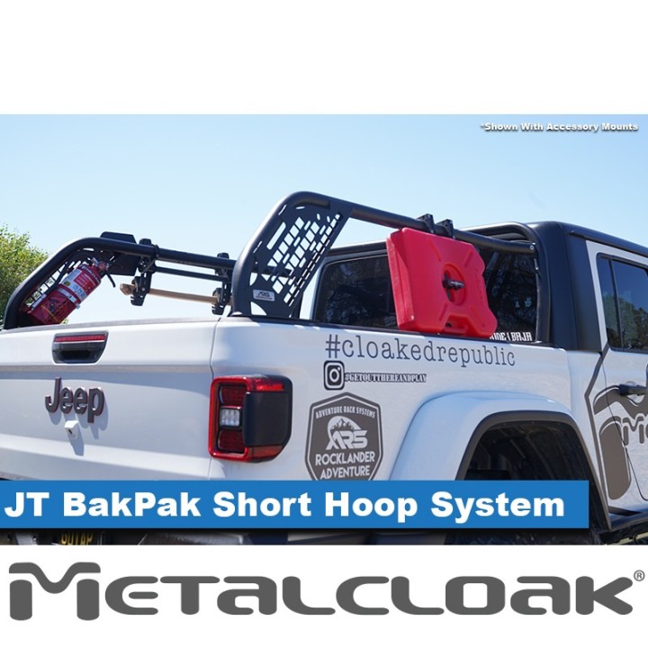 MetalCloak Bagażnik skrzyni BakPak z niskim pałąkiem, Jeep Gladiator JT - ujęcie 5