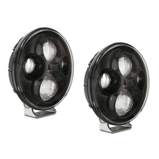 Lampy LED okrągłe czarne 7" JW SPEAKER | Szekla4x4