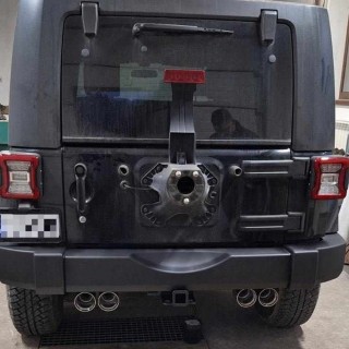 Podwójny wydech do Wrangler JK 2 Drzwi | Szekla4x4