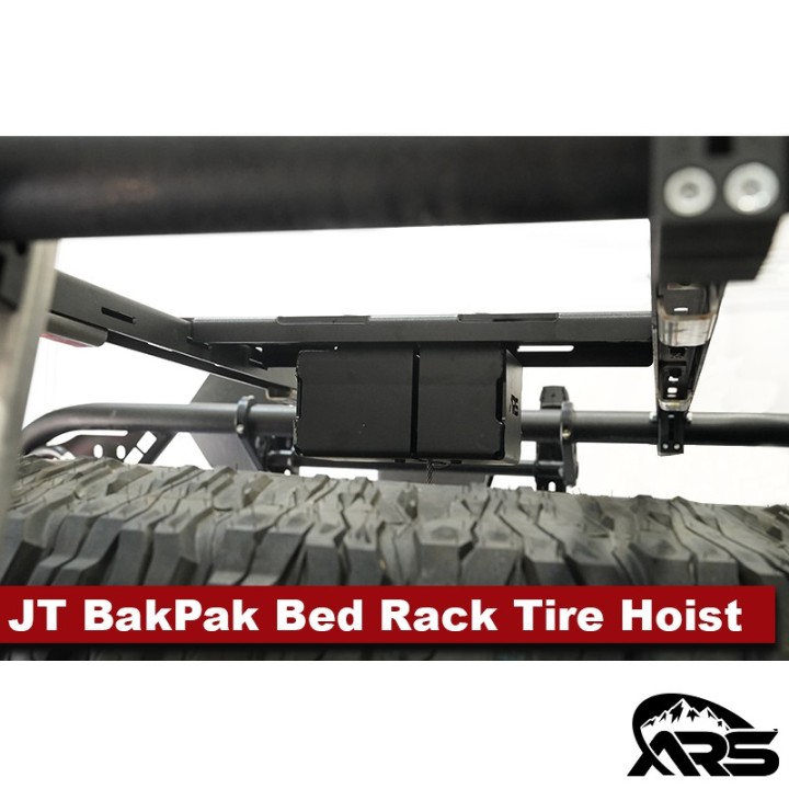 MetalCloak Wciągnik koła zapasowego do bagażnika BakPak, Jeep Gladiator JT - ujęcie 3