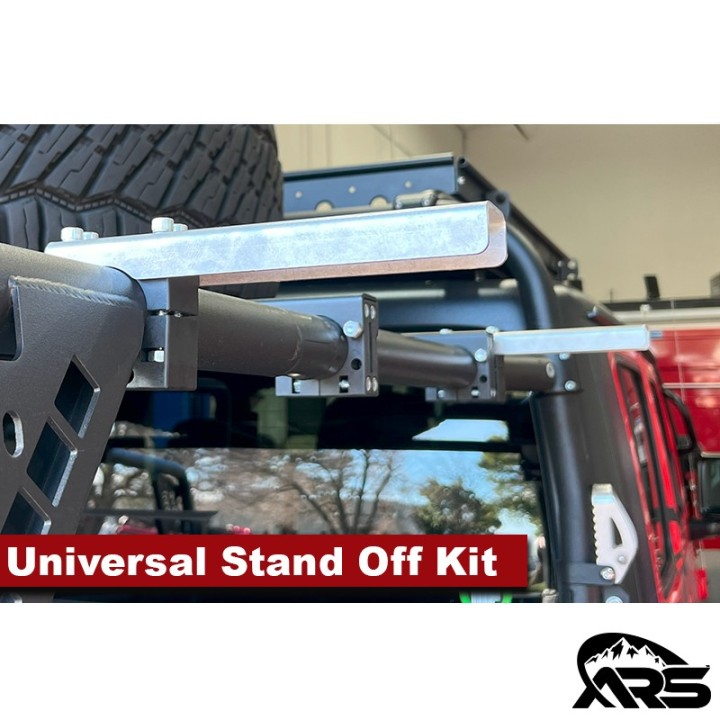MetalCloak Uniwersalne dystanse montażowe Multi-Mount na rurę 2 cale, para - ujęcie 3