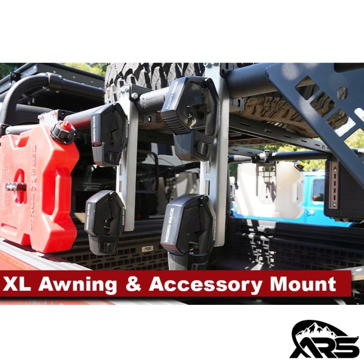 MetalCloak Uniwersalny uchwyt akcesoriów XL Multi-Mount na rurę 2 cale - ujęcie 3