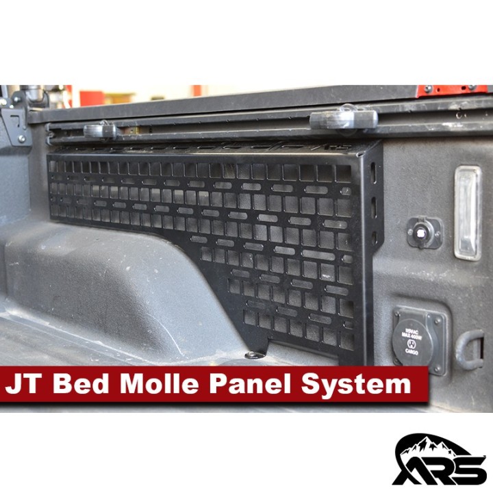 MetalCloak Komplet paneli MOLLE do skrzyni ładunkowej, Jeep Gladiator JT - ujęcie 3