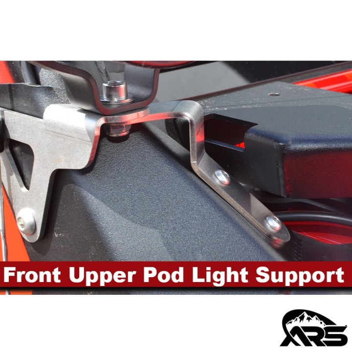 MetalCloak Wspornik górnego uchwytu lamp pod light, Jeep Wrangler JL i Gladiator JT - ujęcie 2