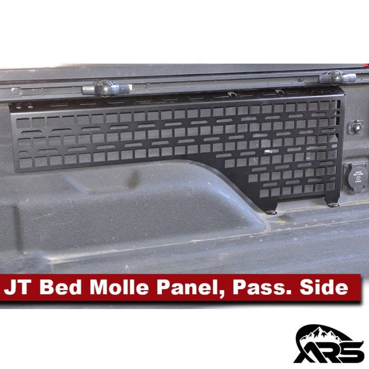 MetalCloak Panel MOLLE do skrzyni ładunkowej, strona pasażera, Jeep Gladiator JT