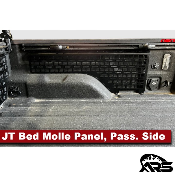 MetalCloak Panel MOLLE do skrzyni ładunkowej, strona pasażera, Jeep Gladiator JT - ujęcie 3