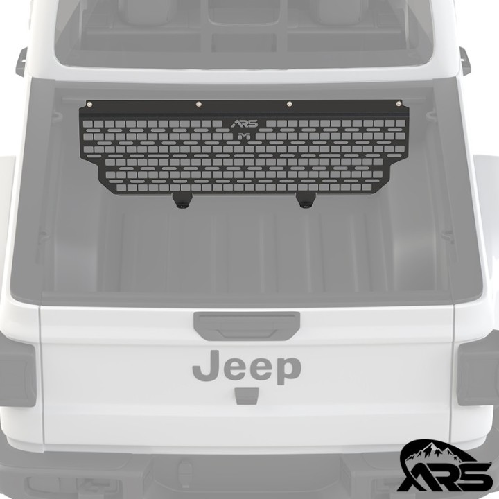 MetalCloak Panel MOLLE do skrzyni ładunkowej przy kabinie, Jeep Gladiator JT - ujęcie 5