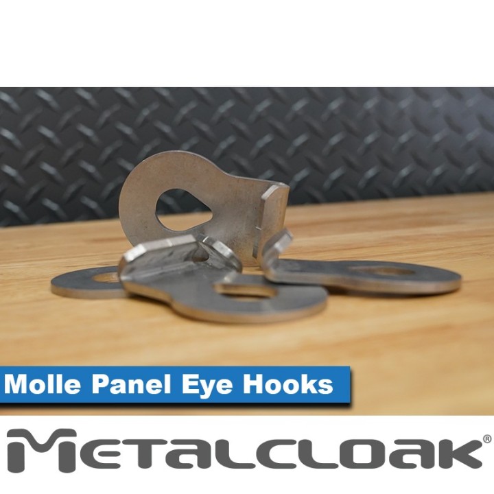 MetalCloak Haki do paneli MOLLE, komplet 6 szt.
