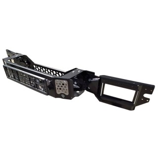 Front bumper with plate for a winch MAER | Szekla4x4