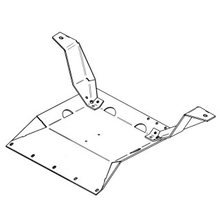 Skid plate transmission MAER for the Sprinter II (W906)