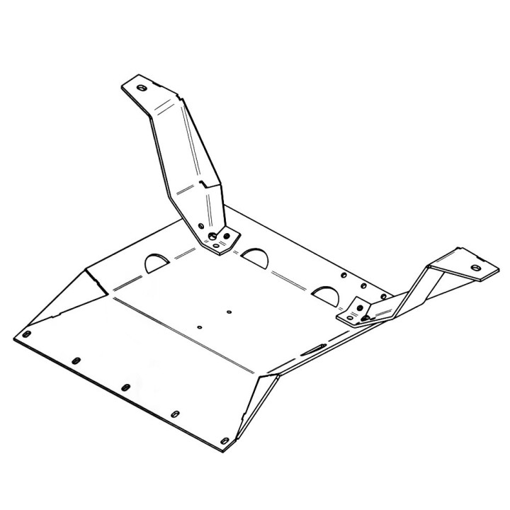 Skid plate transmission MAER for the Sprinter II (W906)