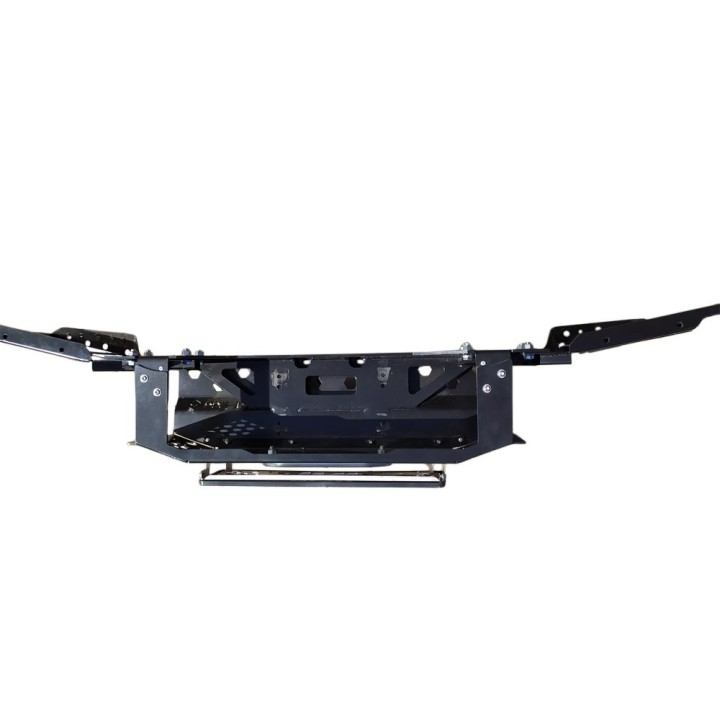 Front bumper with plate for a winch MAER | Szekla4x4