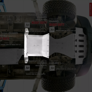 Skid plate transmission MAER for the Sprinter II (W906)